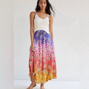 Farm Rio Vibrance Maxi Skirt